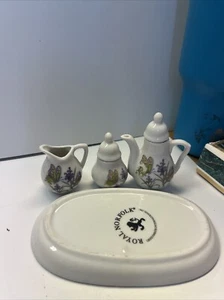 Royal Norfolk Miniature Tea Service Set 4 Piece Vintage - Picture 1 of 2