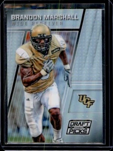2016 Panini Prizm Collegiate Draft Picks - #14 Brandon Marshall SILVER - Picture 1 of 1