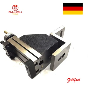 Neu Vertikal Frässupport 51 x 96mm Höhensupport mit Gusseisen Z Platte direkte - Picture 1 of 14