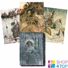 FAIRY ORACLE CARDS DECK ARTHUR RACKHAM LO SCARABEO NEW