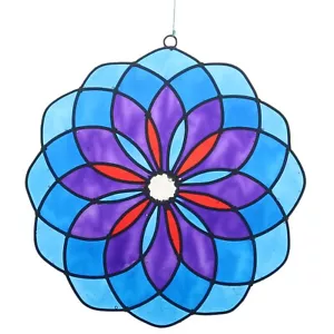 Fenster Deko Sonnenfänger Suncatcher Fensterschmuck Fenster-Dekoration Mandala - Bild 1 von 6