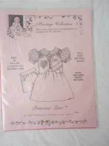 Primrose Lane Schnittmuster Heritage Collection 3 Bluse Rock Shorts Hose 18" - Bild 1 von 2