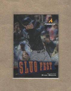 2013 Pinnacle - Slugfest - #S7 - Ryan Braun - Milwaukee Brewers - Picture 1 of 2