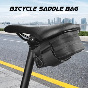 SAHOO Bicycle Saddle Bag Bike Seat Bag Under Seat Water-Resistant Bike Bags V0T8 - Picture 1 of 11