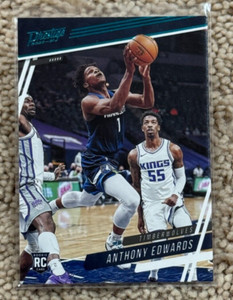 Anthony Edwards 2020-21 Panini Chronicles Prestige TEAL Rookie RC #58 SP