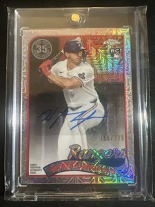 2024 Topps Update ‘89 Silver Pack Chrome Auto /199 #T89CU-WL Wyatt Langford RC - Picture 1 of 2