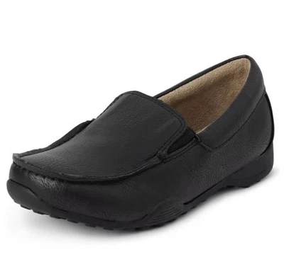 The Children’s Place Slip On Dress Shoes Big Boys Size 6 Black - Image 1 of 4