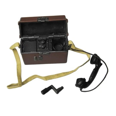 1/6 Telefono militare in miniatura Pretend Giocattoli dell'esercito per gli - Immagine 1 di 4