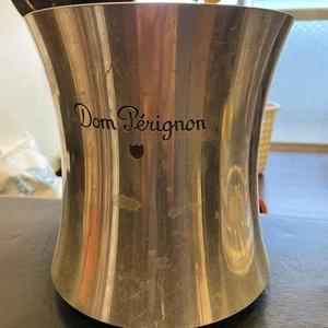  Dom Perignon Edelstahl Sektkühler Eiskübel Logo geschwungenes Design  - Bild 1 von 3