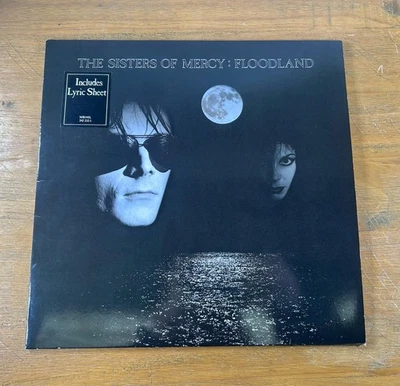 The Sisters Of Mercy - Floodland - UK Vinyl LP Include Lyric Sheet MR441L - Image 1 of 4