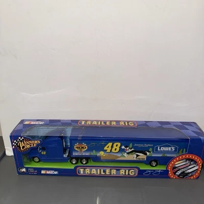 Winner’s Circle 1:64 NASCAR Trailer Rig Jimmie Johnson Looney Tunes 400 Rematch - Image 1 of 4