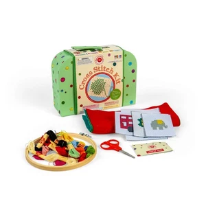 Fiesta Crafts Punto de Cruz - Bolso con Botones - Aprende a Punto de Cruz - Imagen 1 de 3