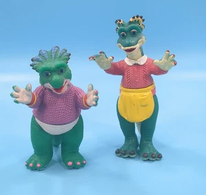 Disney Dinosaurier TV Show Fran & Tochter Sinclair Figur Spielzeug 1991 Dinosaurier - Bild 1 von 12