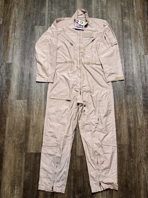 Propper Military Coveralls Flyers CWU-27/P Desert Tan 44 Reg Flight Suit NWT - Image 1 of 4