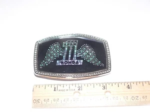 Vintage Honda 70er Jahre 681 Holographic Series Gürtelschnalle - Bild 1 von 2
