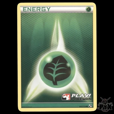 Grass Energy PLAY! Holo #105/114 Promo NM/Near Mint Pokemon 2011 - Image 1 of 3