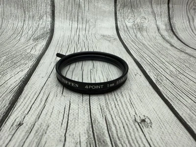 55mm Screw-In Filter TIFFEN 4 Point 1mm Star Effect Cross Screen Made in JAPAN - Image 1 of 4