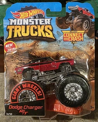 Nuevo para Hot Wheels Monster Trucks Dodger Charger R/T 2019 1:64 no Monster Jam Foto 1 de 4