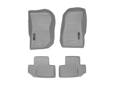 Forro de piso WeatherTech para Jeep Wrangler JK 2018-2018 2 puertas - gris Foto 1 de 4