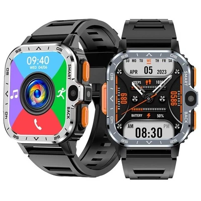 2.03" Larger Screen 4G Smart Watch PGD 6GB+128GB Heart Rate Monitor Dual 2025 - Image 1 of 4