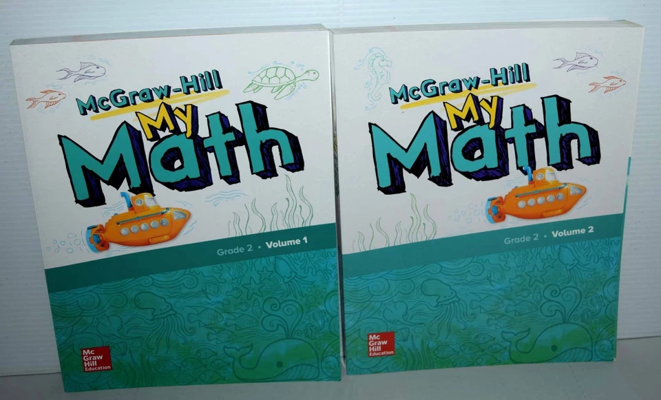 McGraw Hill My Math Grade 2 Volume 1 & 2  Student Ed.  Home or School Set 2018 - Image 1 of 1