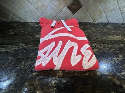 Sudadera con capucha California vintage de Superdry en rojo diseño de logotipo grueso peso pesado talla grande Foto 1 de 4