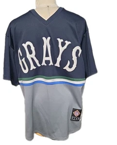 Maglia Vintage Copricapo Homestead Grays Negro Baseball League Museum Tg. XL - Foto 1 di 10