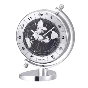 Seiko Discoverer Table Clock QHG106S - Picture 1 of 4