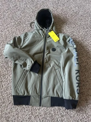 AUTHENTIC MICHAEL KORS  Full  Zip Hoodie Sweat-Shirt  Jacket / Small / Green - Image 1 of 3