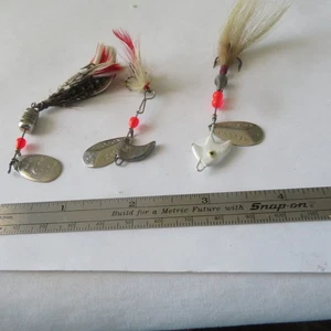 FISHING LURE HEDDON #1 GAMBY AND #1 WHISPURR AND #1 HEP NEW - Picture 1 of 3