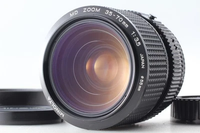[ MINT w/Hood ] Minolta New MD NMD 35-70mm f/3.5 Macro Zoom MF Lens From JAPAN - Image 1 of 4