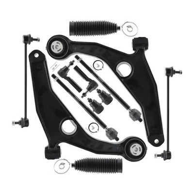 For Dodge Journey 09-15 Front Lower Control Arm Tierod Sway Bar Ball Joint 12pc — 第 1/4 张图片