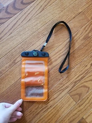 Waterproof Underwater Swimming Pouch Bag Dry Case Cover + Compass For Cell Phone - Image 1 of 4