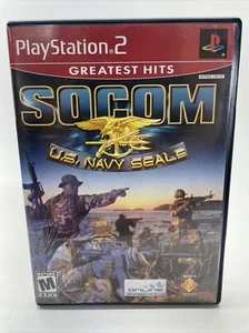 SOCOM: U.S. Navy SEALS (Sony PlayStation 2, 2003) Greatest Hits Sony SCUS 97230 - Foto 1 di 4
