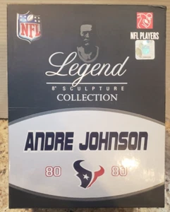 Andre Johnson NFL Legend Collection 8" Sculpture Brand New Statue Houston Texans - Picture 1 of 14