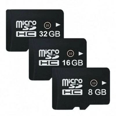 Micro SD Card Class 10 - 16GB 32GB 64GB 128GB SDHC SDXC Memory Card Adapter - Image 1 of 4