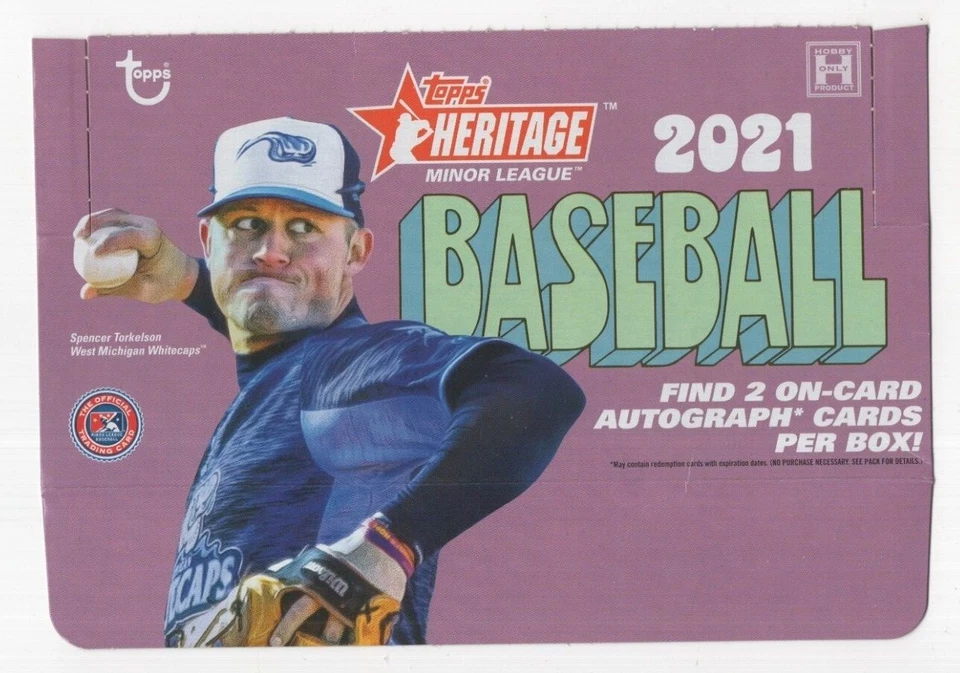 2021 TOPPS HERITAGE MINOR LEAGUE BASE CARD #1-100 PICK YOUR PLAYERS - Image 1 of 1
