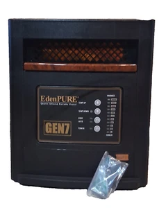 EdenPURE Gen 7 Quartz Infrared Portable Heater with Remote Control - Picture 1 of 7