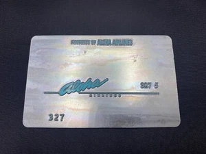 ALOHA AIRLINES TICKET VALIDATION PLATE NEW NOS - Picture 1 of 1