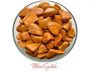 2 YELLOW JASPER Tumbled Stone Healing Crystal and Stone #YJ05 - Picture 1 of 1