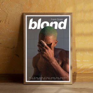 Blonde - Frank Ocean Album Poster 20x30" Custom Canvas Music Poster - Picture 1 of 5