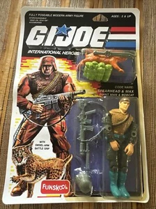 Rare Mint Funskool Russia Gijoe Spearhead & Max Factory sealed MOC Variant - Picture 1 of 6
