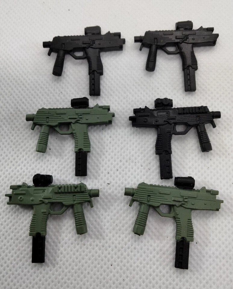 Resident Evil 4 TMP KMP9 Sub Pistola Escala 1/12 Pistola Arma Figura de Acción Accesorio Foto 1 de 4