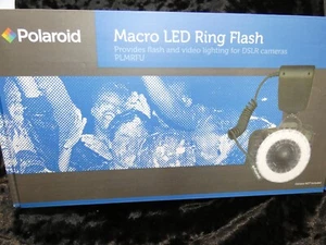 Polaroid PLMRFU Macro LED Ring Flash Light Adapter Ring refm - Picture 1 of 4