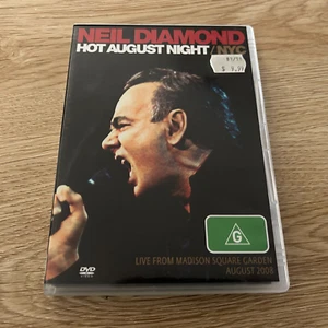 Neil Diamond Hot August Night/NYC (DVD, 2009) With Booklet Region 0 - Picture 1 of 2