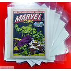 Marvel UK Comic-Taschen und -Bretter Größe 2 für britische Comics säurefrei x 10.