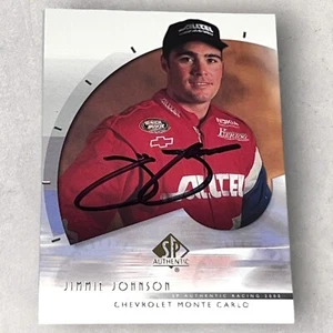 Jimmie Johnson 2000 UPPER DECK SP AUTH #39 signed ROOKIE NASCAR SSP RARE card - Picture 1 of 1