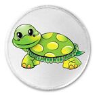 Cute Adorable Smiling Turtle - 3" Sew / Iron On Patch Smile Smiley Animal Lover