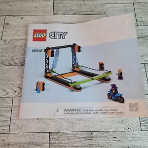 LEGO CITY: The Blade Stunt Challenge 60340 nur Anleitung Anleitung - Bild 1 von 5