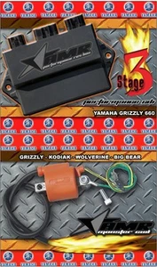 AMR RACING High Performance CDI Box + Ignition Coil for Yamaha Grizzly 660 S3 - Picture 1 of 1